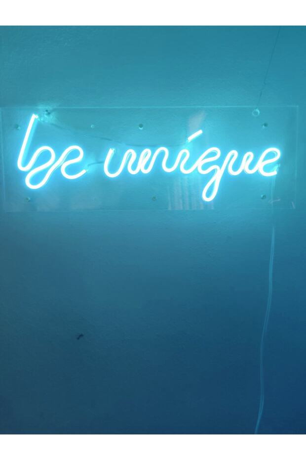Be Unique Neon Shapes Sign Neon Led Decorative Wall Lighting Neon Wall Lettering