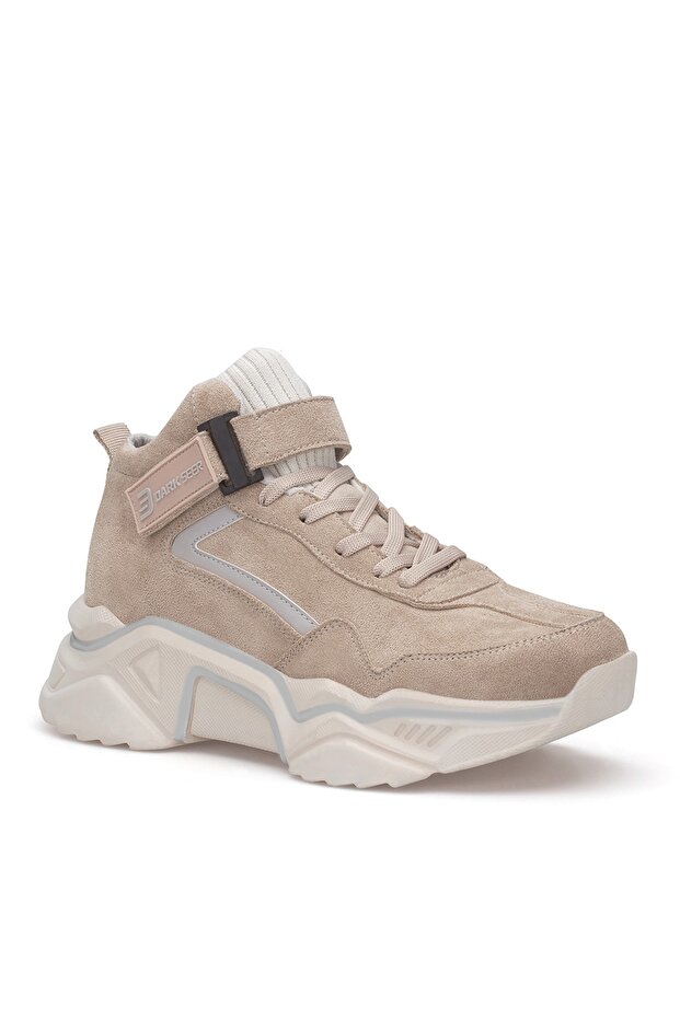 Bej Kadın Sneaker - 3