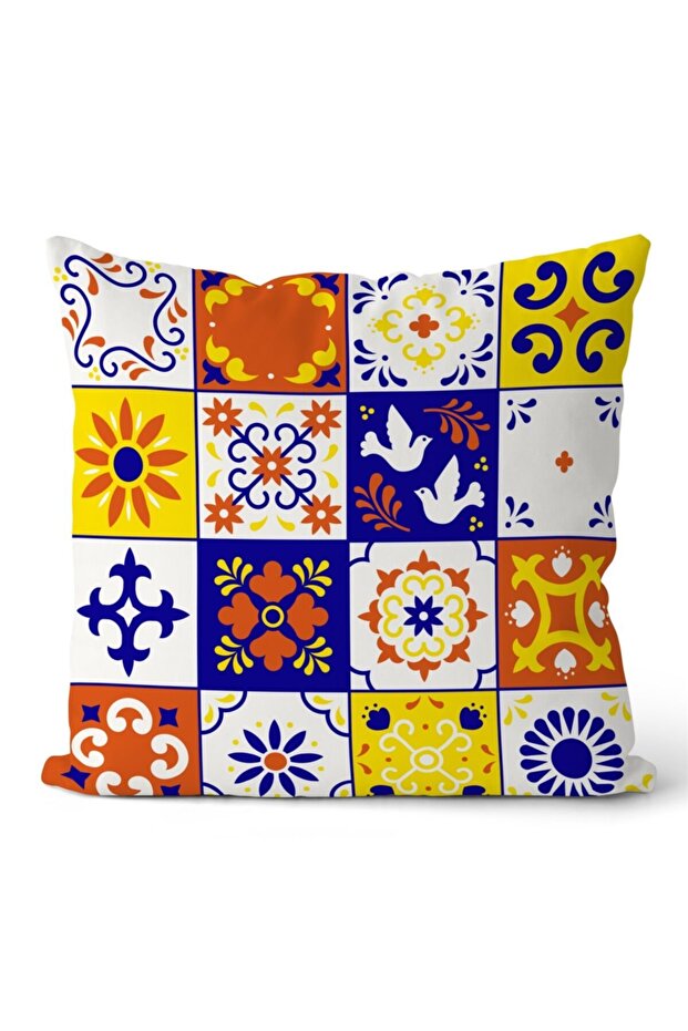 Double Sided Throw Pillow Cover Code: Kir3218 - 1
