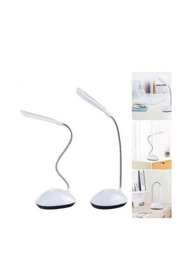 Bükülebilir Led Masa Lambası Pilli Masa Lambası Masa Üstü Aydınlatma Lambası - 5