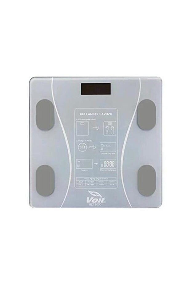 Akıllı Bluetooth Dijital Baskül - Yağ Ölçer - Vücut Analizi - 1