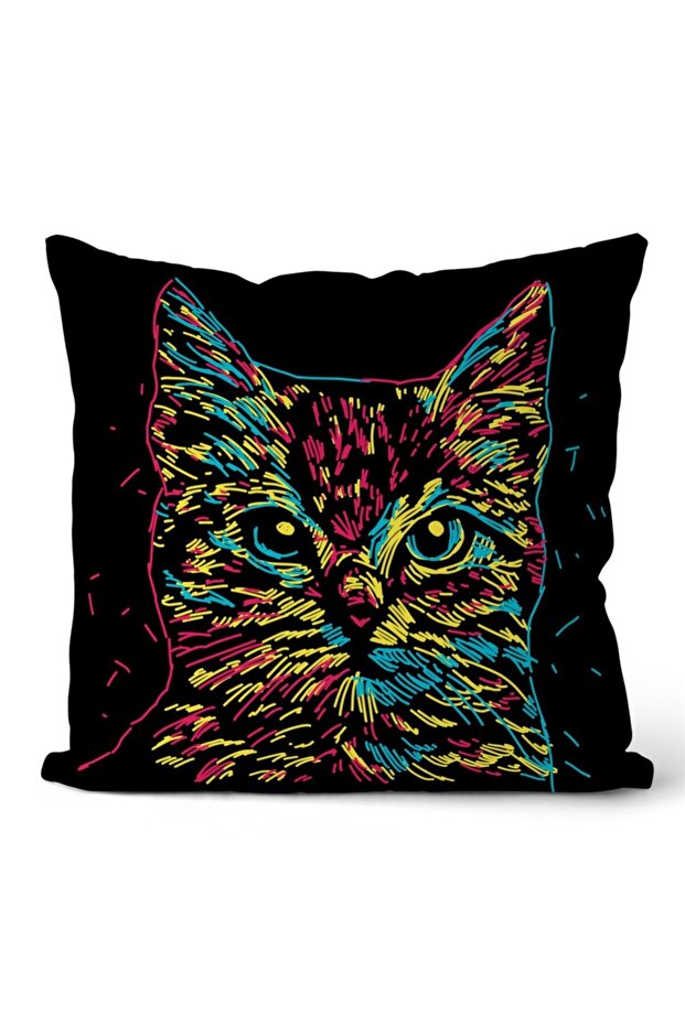 Double Sided Throw Pillow Cover Code: Kir2800 - 1