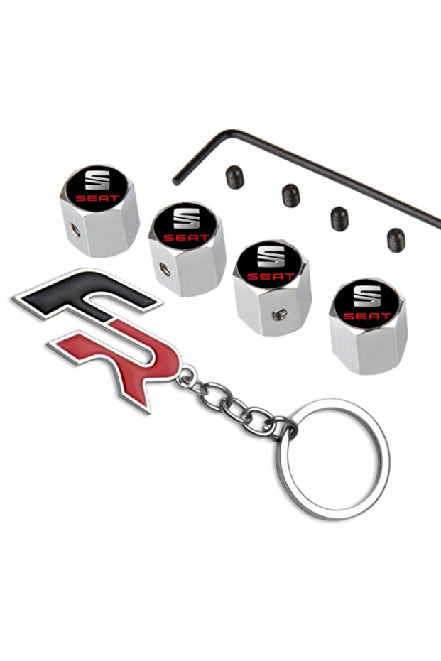 Seat Leon 1998-2005 Valve Cover Chrome Allen Model and Keychain