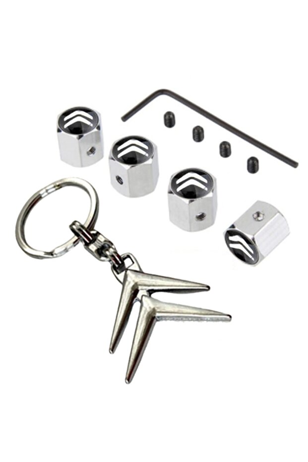 Citroen Nemo Valve Cover Chrome Allen Model and Keychain