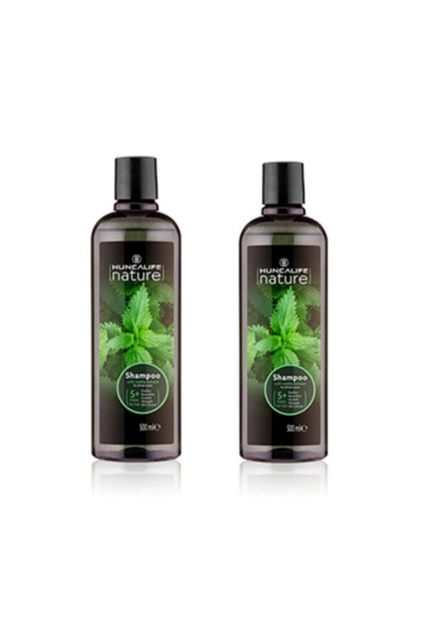 2 Adet Huncalife Nature Isırgan Otlu Şampuan 500 ml - 1