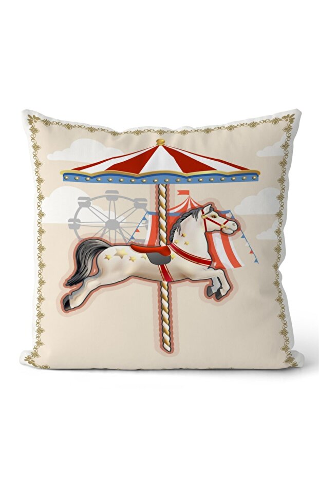 Double Sided Throw Pillow Cover Code: Kir2168 - 1