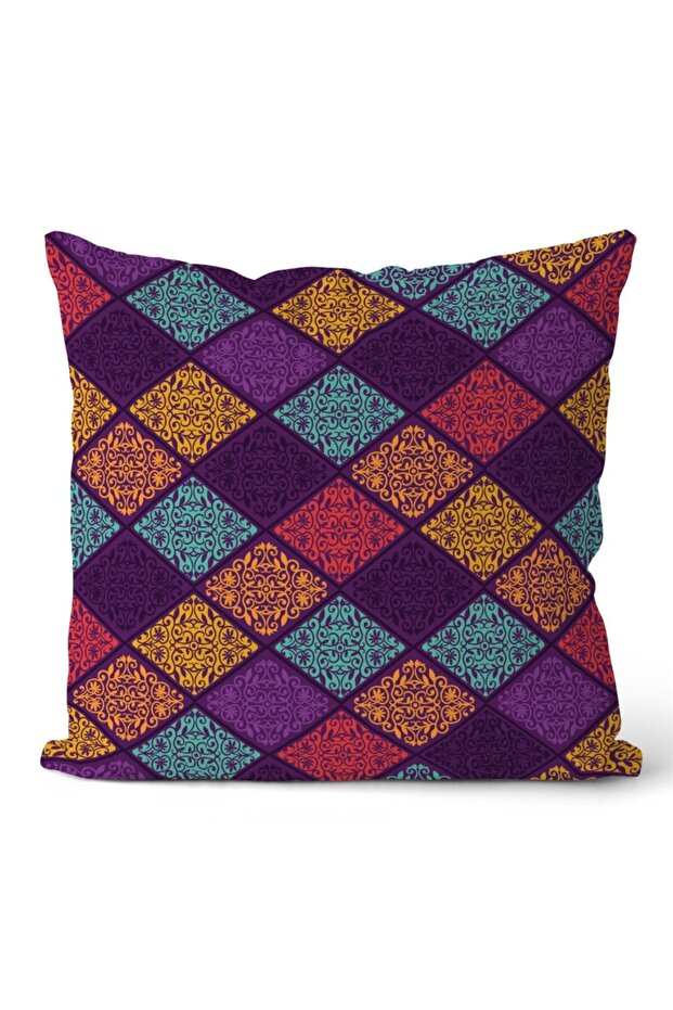Double Sided Throw Pillow Cover Code: Kir2863 - 1