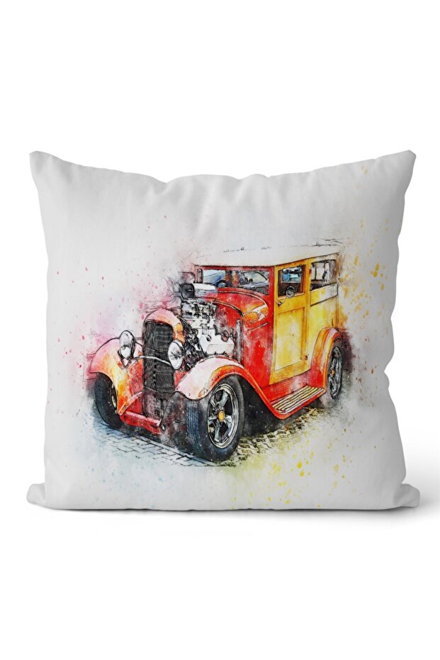 Double Sided Throw Pillow Cover Code: Kir2355 - 1