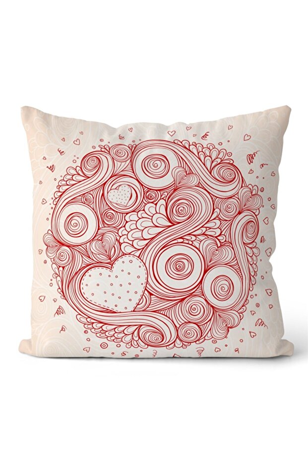 Double Sided Throw Pillow Cover Code: Kir2496 - 1