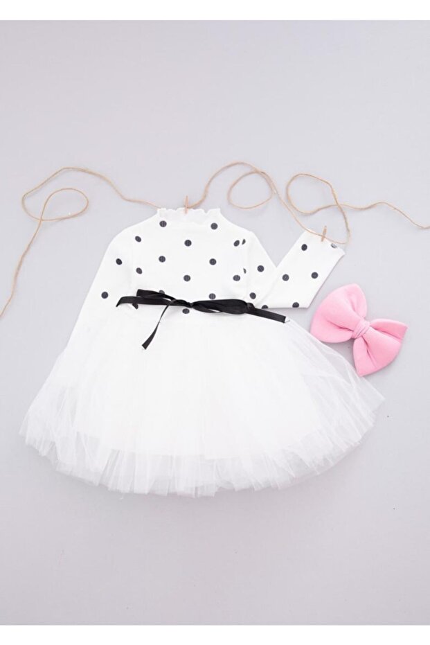 Girl's Polka Dot Tutu Dress