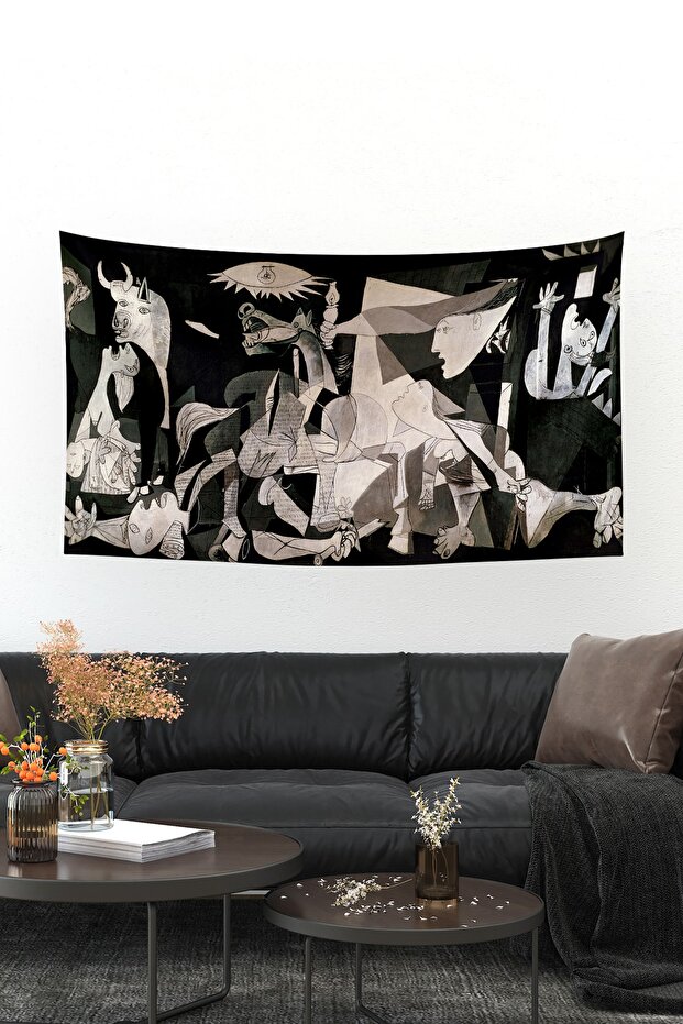 Pablo Picasso Guernica Wall Cover Rug 70x140 Cm
