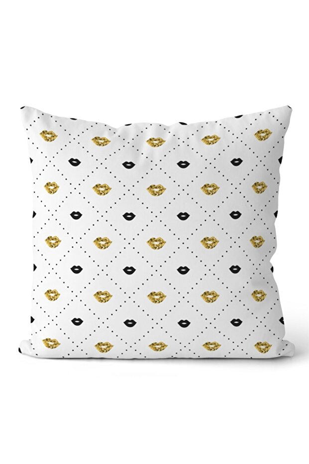 Double Sided Throw Pillow Cover Code: Kir3156 - 1