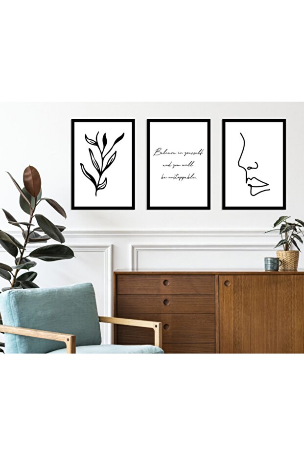 Çerçeve Görünümlü Mdf Tablo - 1