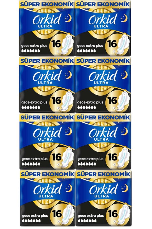 Ultra Extra Dörtlü Gece Extra Plus 5 No 16'lı X 8= 128 Adet - 1