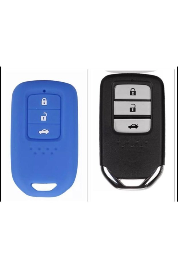 For Honda Civic Fc5 Crv Hrv Keyless Keyless Stealing Model Silicone Key Protection Case Blue