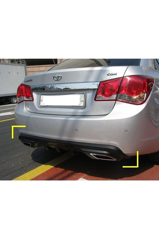 Chevrolet Cruze Difüzör Arka Tampon Çift Egzoz Çıkışlı - 2