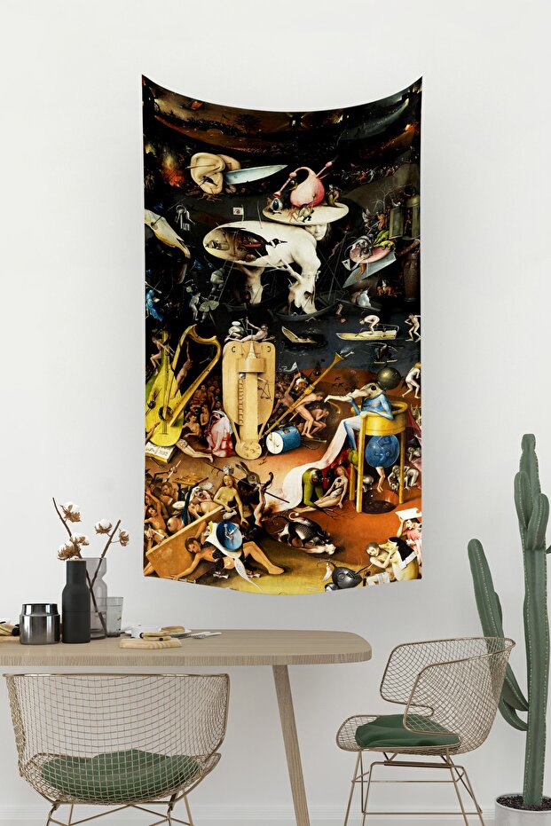 سجادة غطاء حائط Hell من Hieronymus Bosch مقاس 70x140 سم