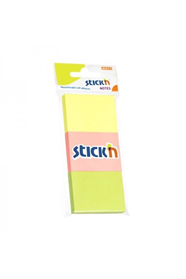 Stckn 35x51 3 ألوان 100 ورقة من الورق اللاصق