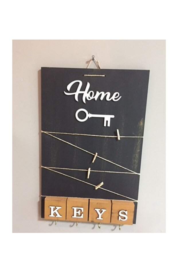 Large Black Keychain - 2
