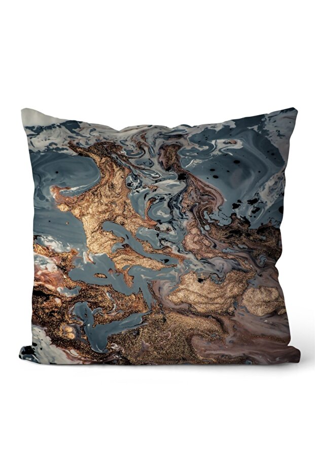 Double Sided Throw Pillow Cover Code: Kir3643 - 1