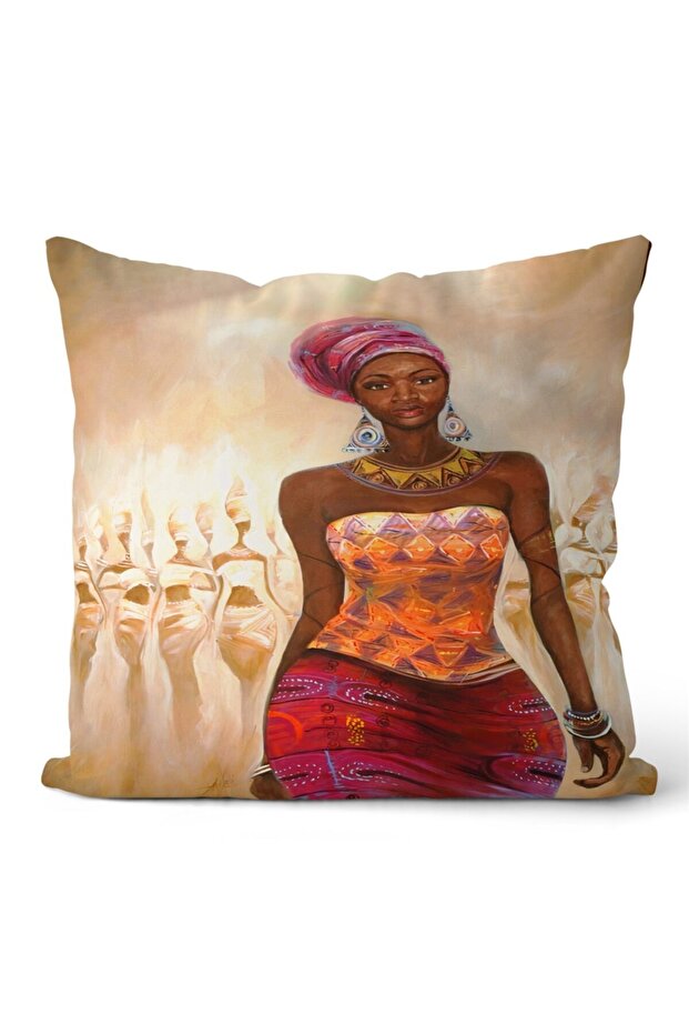 Double Sided Throw Pillow Cover Code: Kir3793 - 1