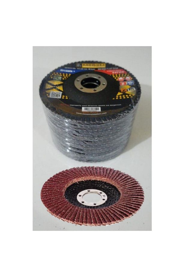 Flap Disk Zımpara 40 Kum 115 X 22 Mm (10 AD.) - 1