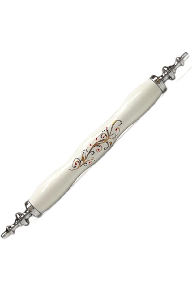 128 Mm Çinçiceği Desenli Mobilya Polimer Kulp - 1