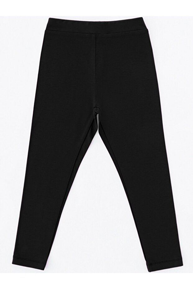Unisex Children's Thermal Underwear Black Tights