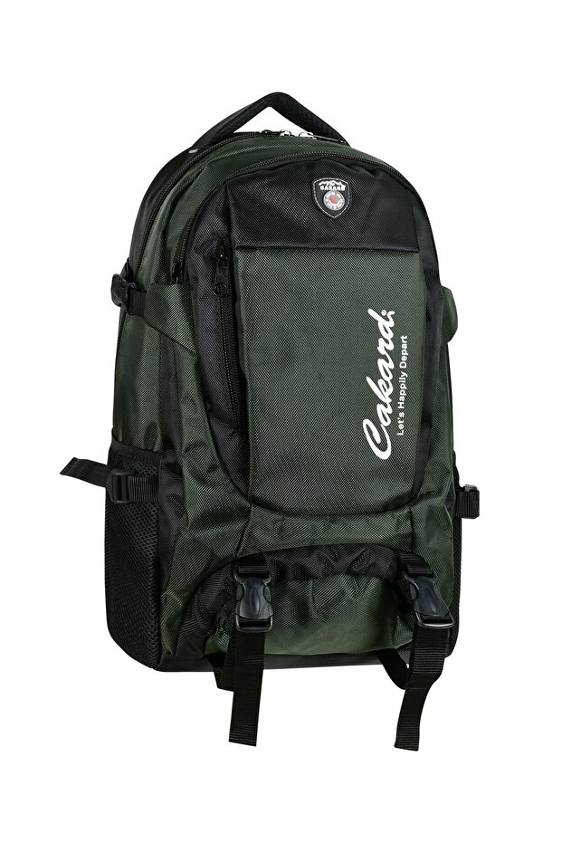 حقيبة ظهر Ck-semi Mountaineer 17 Inc مع حجرة للكمبيوتر المحمول باللون الكاكي