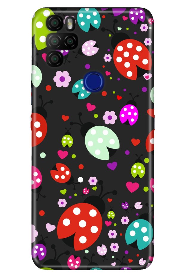 X300 X500 Compatible Case Tioserisi Illustrated Silicone Colorful Ladybugs