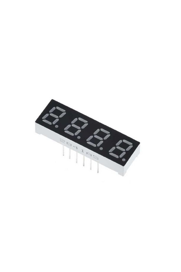 7 Segment Display - 4 Bits - Ortak Katot - 0.28 Inç - 1