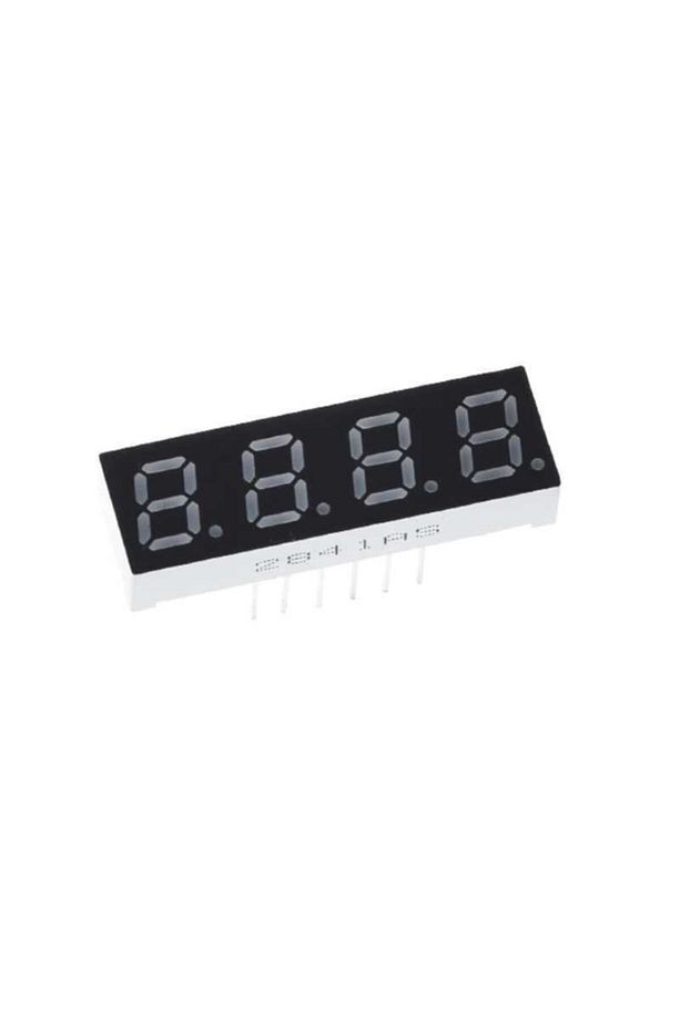 7 Segment Display - 4 Bits - Ortak Katot - 0.28 Inç - 2