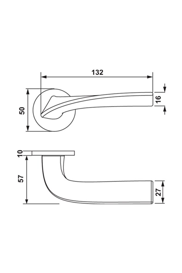 Master Kol Seti (oda Kapı Tipidir - Cb) Antrasit - 3