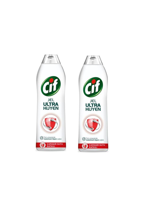 Jel Tüm Yüzeyler Ultra Hijyen Çamaşır Suyu Katkılı 750 Ml X 2 Adet - 1
