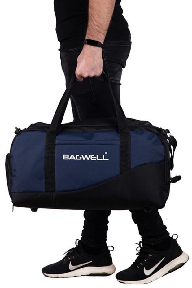 Sports Travel Bag with Shoe Compartment