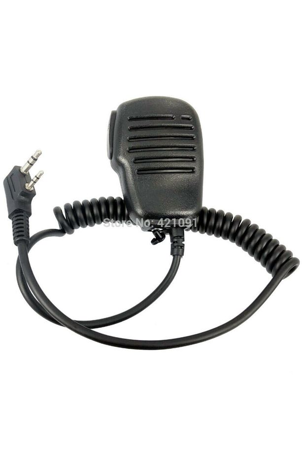 Su Geçirmez Telsiz Mikrofon Uv-b5 El Telsizi Için Waterproof Yaka Mikrofonu - 2