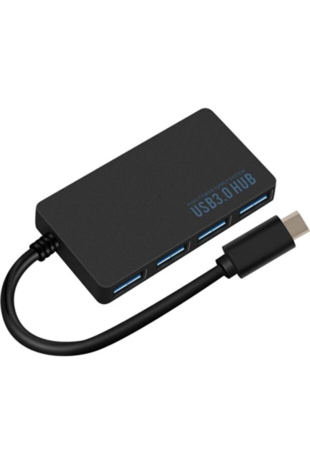Usb Type C Hub 4 Port 3.0 Usb Çoklayıcı Type-c Usb 3.0 Çoklayıcı - 1