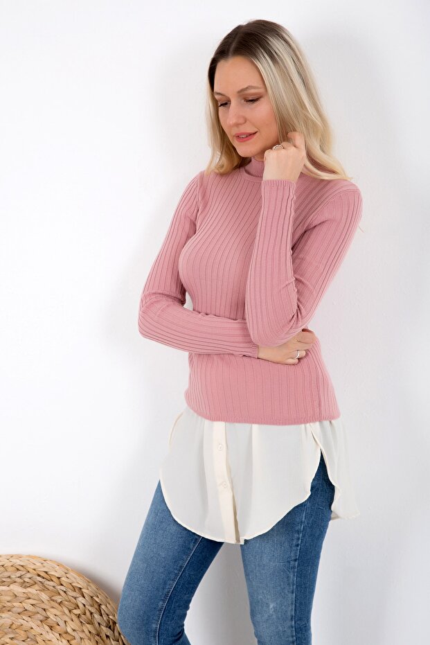 Pes Ipek Krep Etek - 2