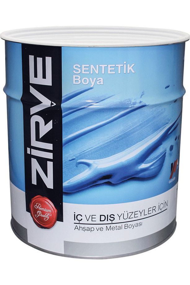 Zirve Sentetik Boya 1kg- 0,7 Lt Koyu Kahve - 1
