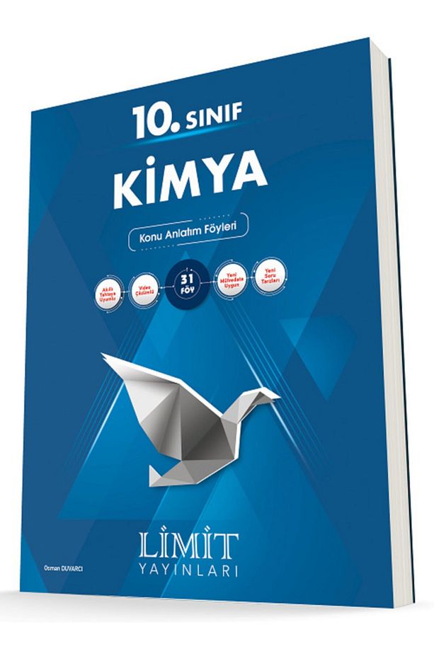 Limit 10. Sınıf Kimya Konu Anlatım Föyleri 2023 - 1