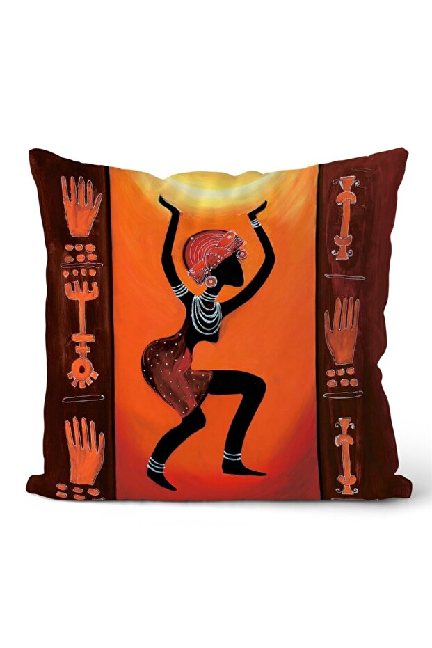 Double Sided Throw Pillow Cover Code: Kir3763 - 1