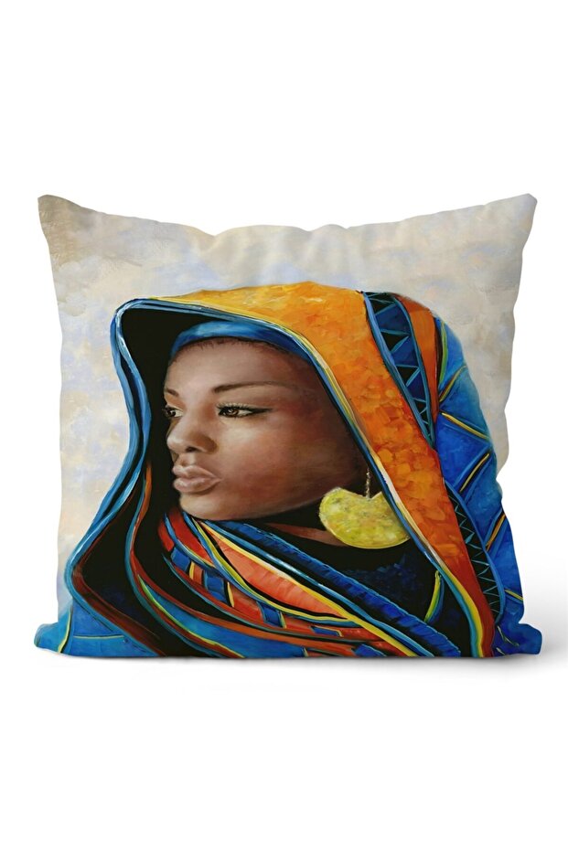 Double Sided Throw Pillow Cover Code: Kir3588 - 1