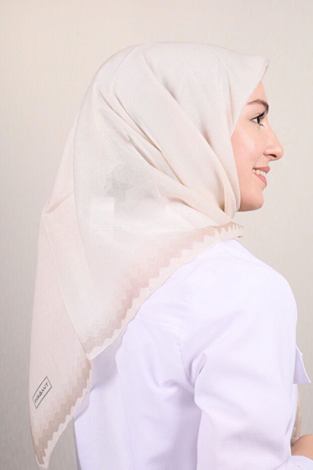 وشاح سهرة بشريط لامع بلون هرمي - نمط-06