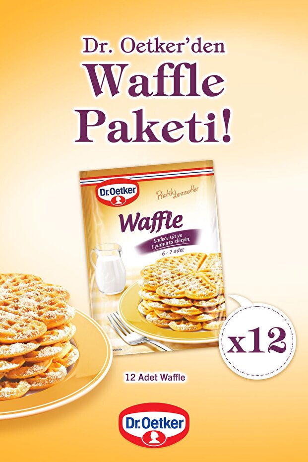 Waffle 12'li - 1