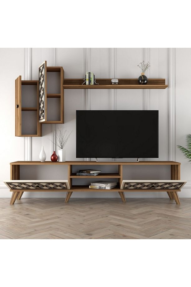 Class Duvar Raflı Tv Ünitesi - 2