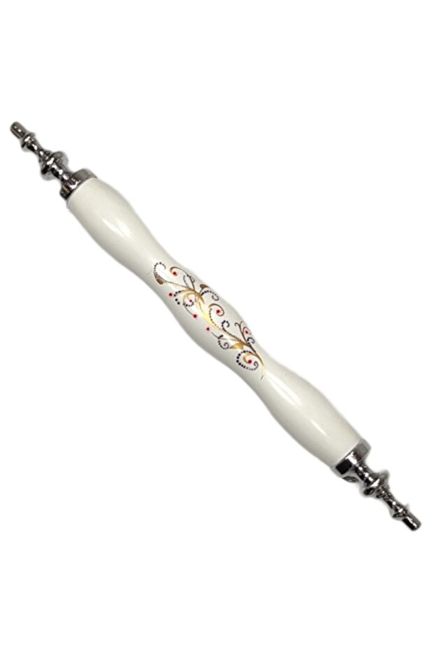 128 Mm Çinçiceği Desenli Mobilya Polimer Kulp - 4