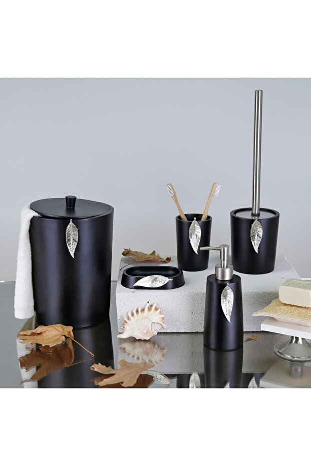 Leaf Banyo Seti Siyah - 1