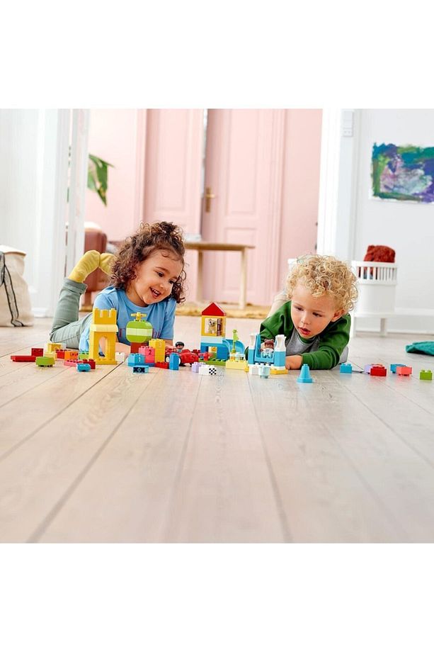 Duplo Classic 85 Parçalık Yapım Parçaları Lüks Yapım Kutusu (10914) - Çocuk Oyuncak Yapım Seti - 4