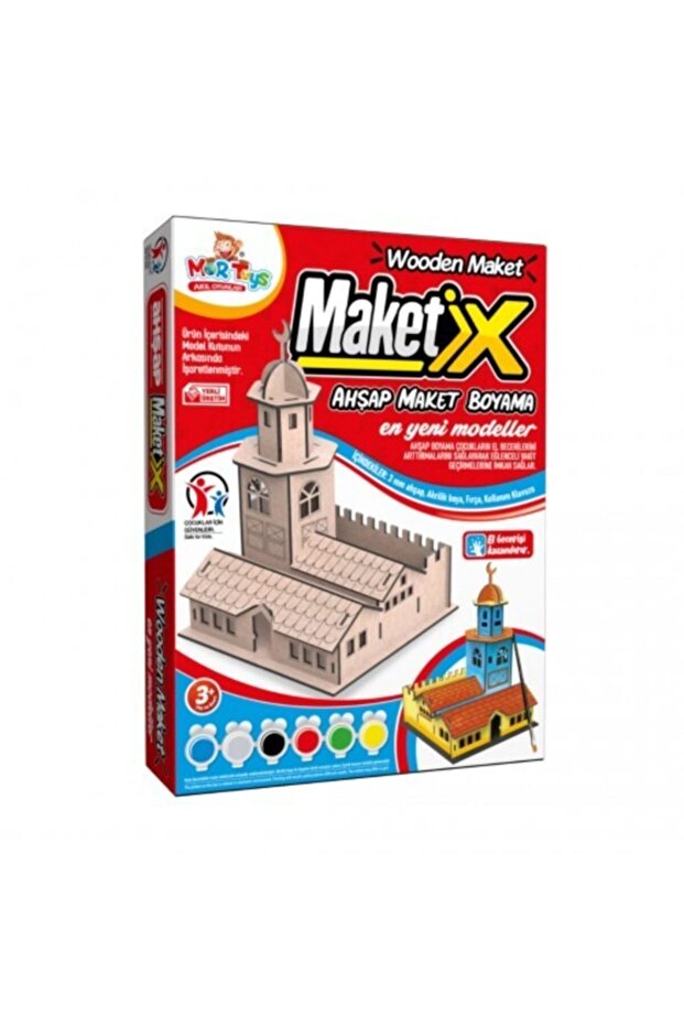 Maketix Wooden Model Painting