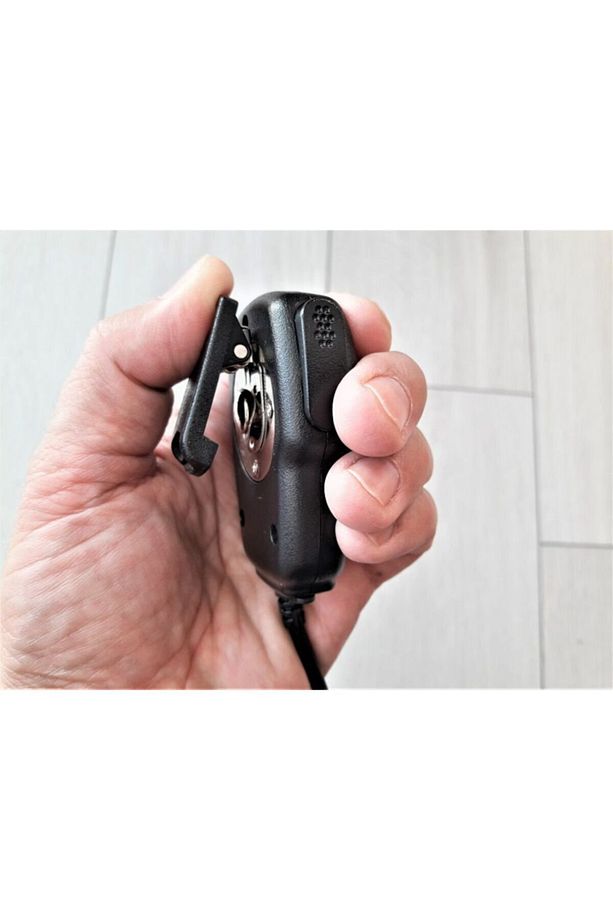 Su Geçirmez Telsiz Mikrofon Uv-b5 El Telsizi Için Waterproof Yaka Mikrofonu - 3